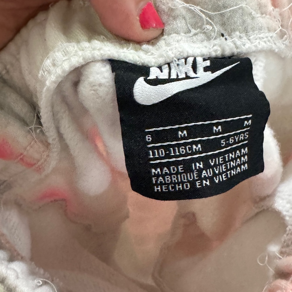 Nike Girls Tie-Dye Fleece Joggers Size 6 (5–6Y) - Picture 4 of 5